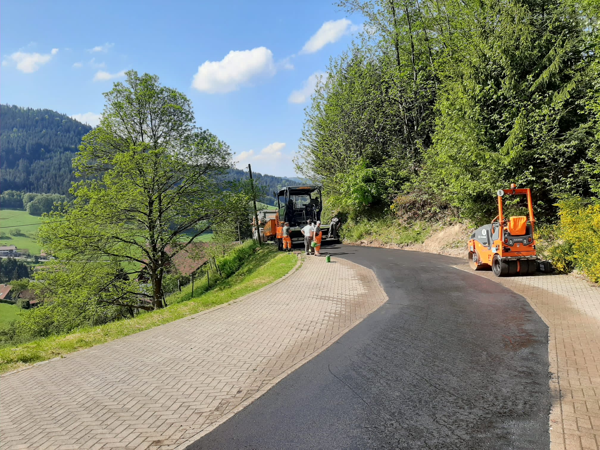  Bauarbeiten in Seebach 
