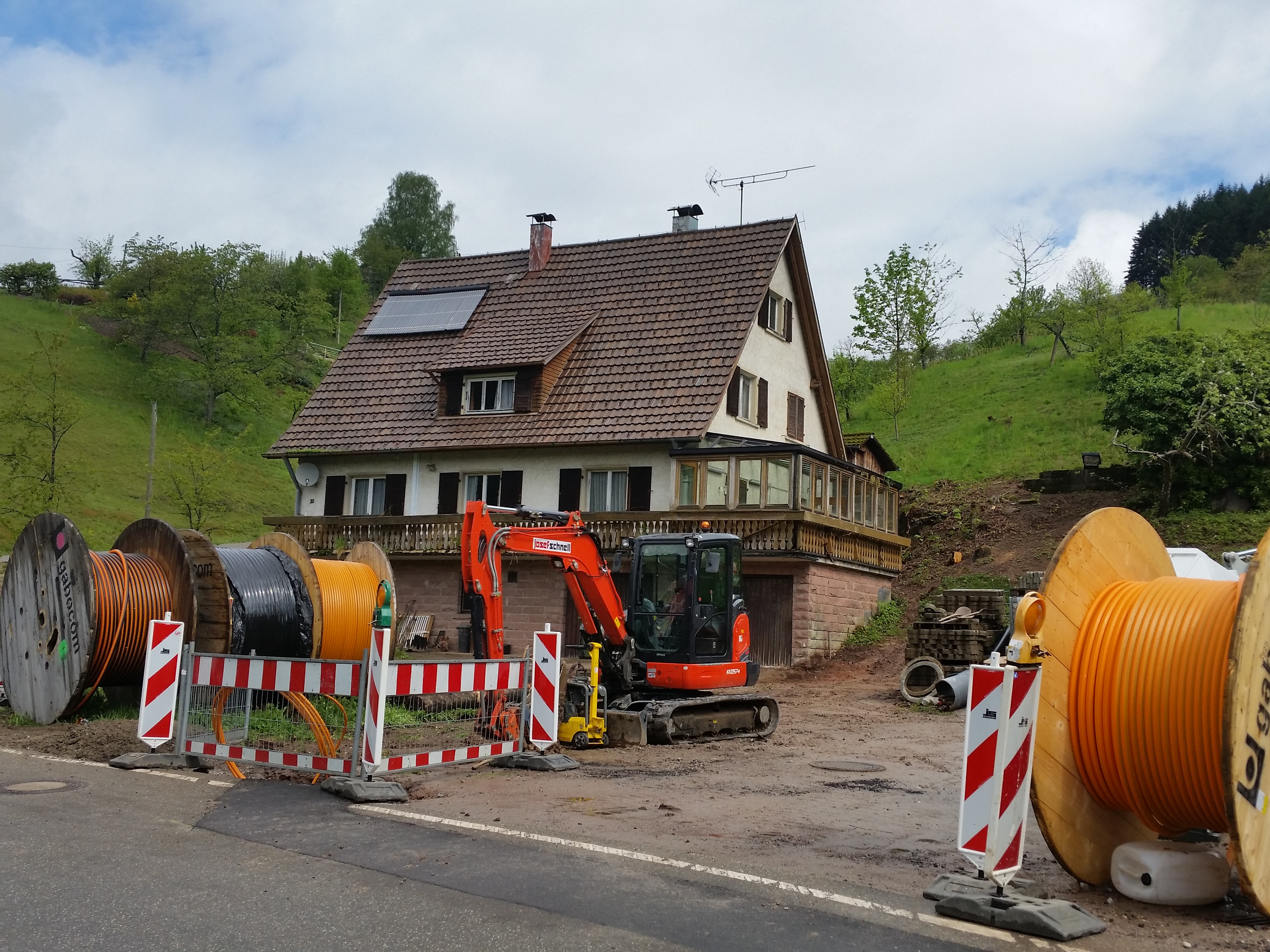                                                     Bauarbeiten Bauabschnitt 1 im Grimmerswald                                    